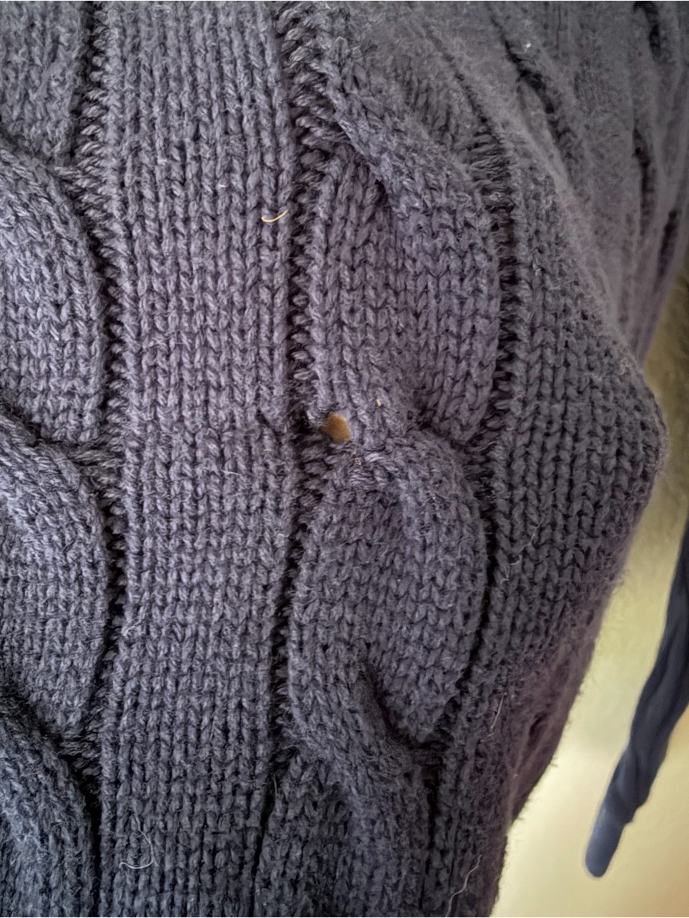 Ralph Lauren Cable-Knit Cotton Long-Sleeve Polo Shirt - Picture 5 of 8